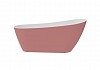 Ванна акриловая отдельностоящая Teymi Solli 170x74x75, розовая матовая T130108 № 12