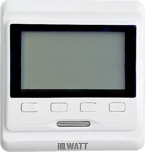 купить Терморегулятор IQ Watt Thermostat P белый для квартиры и дома