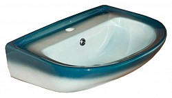 Превью фото Раковина Rosa Ресса зелёная № 1