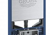 Комплект GROHE Rapid SLX 3 в 1 для подвесного унитаза: инсталляция, крепление к стене и панель смыва Skate Cosmopolitan, размер S, хром 39603000 № 2