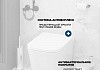 Комплект инсталляция Teymi Rapid SL с кнопкой GROHE золото глянец + унитаз ТОРНАДО Helmi Pro Vortex F17560 № 7