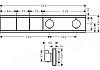 Термостат для скрытой установки Hansgrohe RainSelect 2 функции 15380700 № 2
