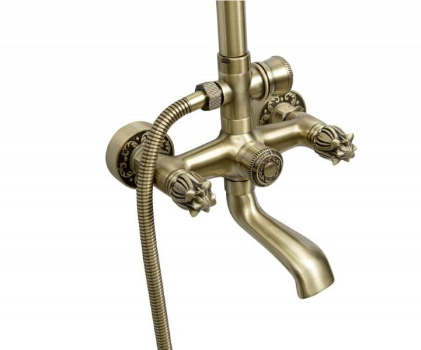 Смеситель Bronze de Luxe Florence 10319 для ванны с душем
