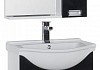 Комплект мебели для ванной Aquanet Доминика 60 черная 172404