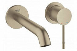 Превью фото Смеситель для раковины GROHE Essence на два отверстия M-Size, никель матовый (19408EN1) № 1