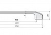Ручка для мебели BelBagno 224-192 белый глянец № 2