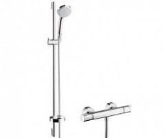 Превью фото Термостат с душевым набором Hansgrohe Croma 27035000 № 1