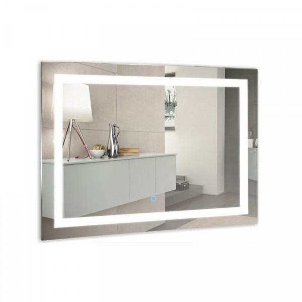 Зеркало Azario Ливия 800x600, LED-подсветка, сенсорный выключатель