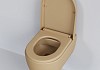 Унитаз подвесной Abner 103T20501R 545x360x330 матовый темно-бежевый безободковый № 3
