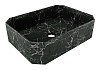 Раковина для ванной накладная Teymi Netta 50 черный мрамор T51204 № 6