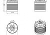 Емкость ЭкоПром ЭВЛ 1000 с крышкой с дыхательным клапаном черный (для полива) 110.1000.899.0 № 2