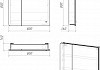 Шкаф-зеркало Grossman АДЕЛЬ-80 смс LED подсветкой 208004 208004 № 5