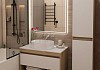 Тумба подвесная для ванной 85 см Teymi Ritta корпус дуб фасад белый T60531 T60531 № 4
