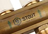 Коллектор Stout SMB 0473 латунь, на 8 контуров, с расходомерами № 7