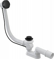 Превью фото Слив-перелив AlcaPlast A55 BLACK № 1