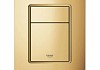 Панель смыва для инсталляции GROHE Skate Cosmopolitan золото глянцевое 38732GOLDGLOSSY № 2