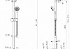 Душевая колонна Bravat Opal R со смесителем для ванны F6125183CP-A6-RUS № 2