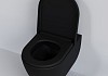 Унитаз подвесной Queen 113T20201R 570x360x400 ЧЁРНЫЙ матовый безободковый № 6