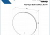Зеркало настенное с подсветкой в ванную круглое Teymi Oreol D80 LED сенсор T20242S T20242S № 14