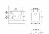 Комплект 3 в 1 инсталляция Grohe Rapid SL + Унитаз подвесной Teymi Helmi S Black + кнопка хром F18273 № 12