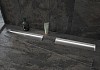 Трап для душа под плитку с гидрозатвором горизонтальный выпуск Teymi Lori 10х80 нержавеющая сталь T90387 № 7
