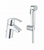 Превью фото Смеситель Grohe Eurosmart New 23124002 для раковины с гигиеническим душем № 1