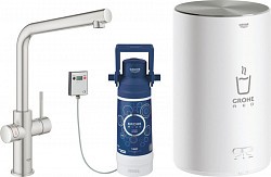 Превью фото Смеситель Grohe Red II Duo 30327DC1 для кухонной мойки, с водонагревателем № 1