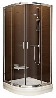 Превью фото Душевой уголок Ravak BLCP4-90 satin+grape № 1