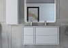 Комплект мебели для ванной Cezares Bellagio 106 bianco opaco
