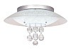 —ветильник настенно-потолочный Silver Light, сери¤ Diamond, металл+стекло, LED 32W