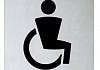 Табличка на дверь символ для инвалидов Keuco Plan 14968010000