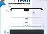 Трап для душа с комбинированным гидрозатвором Teymi Helmi Prime черный 80 см решетка нержавеющая сталь T90341 № 15