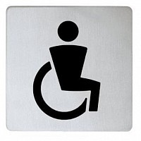 Превью фото Табличка на дверь символ для инвалидов Keuco Plan 14968010000 № 1