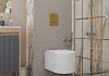 Комплект инсталляция Teymi Rapid SL с кнопкой GROHE золото глянец + унитаз ТОРНАДО Martta Vortex F17915 № 16