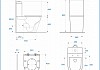 Унитаз напольный безободковый с быстросъемным сиденьем микролифт Teymi Lori T40309 № 15