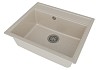 Мойка для кухни 60х51 бежевая матовая Teymi Lori Maxi T120123 № 12
