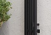 Полотенцесушитель электрический Маргроид Хелми Inaro 3 секции профильный, 120х15, таймер, скрытый монтаж, правое подкл, черный матовый 4690569234976 № 5