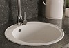 Мойка для кухни D48 круглая белая матовая Teymi Lina Smart T120103 № 4