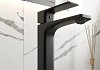 Смеситель для раковины черный матовый Teymi Lori T10257 № 21