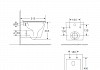 Комплект 3 в 1 инсталляция Grohe Rapid SL + Унитаз подвесной Teymi Solli Black + кнопка хром F18272 № 12