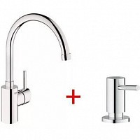 Превью фото Смеситель для кухни Grohe Concetto 124117 № 1