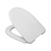 Превью фото Сиденье Cedo Лидо, с микролифтом, быстросъемное, дюропласт, белое № 1