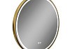 Зеркало настенное с подсветкой в ванную круглое Teymi Lina Supernova Gold D60 LED сенсор антипар T20121 T20121 № 27