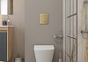 Комплект инсталляция Teymi Rapid SL с кнопкой GROHE золото матовое + унитаз Solli Pro F17615 № 16
