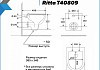 Унитаз подвесной безободковый с быстросъемным сиденьем микролифт Teymi Ritta T40809 № 3