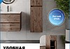Пенал подвесной Teymi Laina 35х150 универсальный темный дуб T60827 T60827 № 5