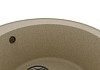 Мойка для кухни D48 круглая бежевая матовая Teymi Lina Smart T120106 № 10