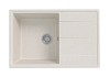Мойка для кухни 74х48 белая матовая Teymi Hanna Smart T120117 № 8