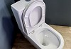 Унитаз напольный безободковый с быстросъемным сиденьем микролифт Teymi Lina T40103 № 7