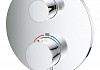 Внешняя часть термостатического смесителя для душа Grohe Atrio с переключателем на 2 положения верхний/ручной душ, хром 24135003